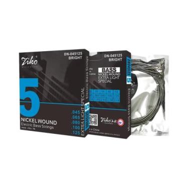 Imagem de Cordas De Baixo Elétrico Bright Tone Nickel Wound Ziko - Especificaçõe
