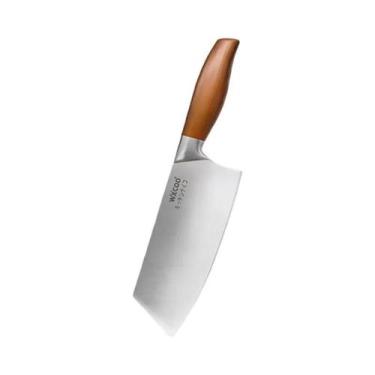 Imagem de Faca Profissional Japonesa De Aço Inoxidável Chef Santoku Para Culinár