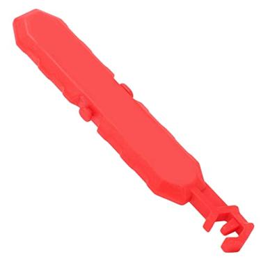 Imagem de Ajustador de sling de corrente de bicicleta dobrável, ajustador de sling de corrente de bicicleta reutilizável com fivela fixa para mountain bike para bicicleta de estrada(vermelho)