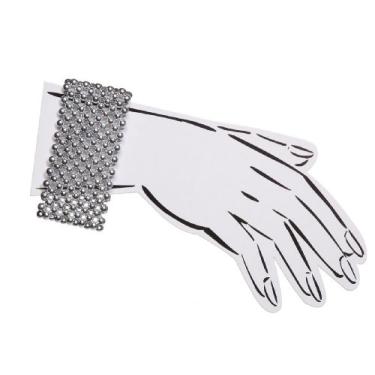 Imagem de Darice VL5811SV Pulseira de pulso com contas, prata