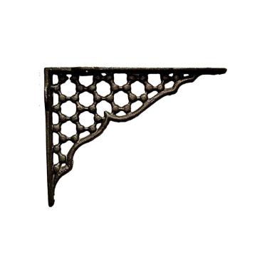 Imagem de Cantoneira Mão Francesa Hera em ferro fundido N06 15x11,5cm