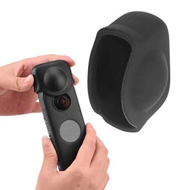 Imagem de GOSHYDA Tampa protetora de lente, capa de lente de substituição, para câmera Insta360 ONE X2, antiderrapante, à prova de quedas, à prova de arranhões, durável, resistente ao desgaste