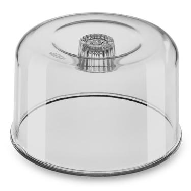 Imagem de Cúpula Brinox para Queijo Minas de Acrílico 12,7 cm - 1 Peça