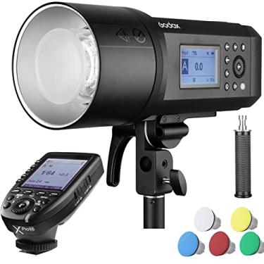Imagem de Godox AD600Pro 600Ws TTL Flash Outdoor com Godox Xpro-N 2.4G 1/8000s 2600mAh Bateria 360 Flashes de Potência Total, 0.01-0.9s Reciclagem Compatível com Canon Sony FUJIFILM Olympus Panasonic