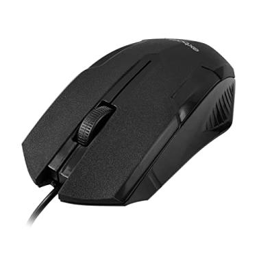 Imagem de Mouse Óptico Usb 1200dpi Preto - MS-71 - EXBOM