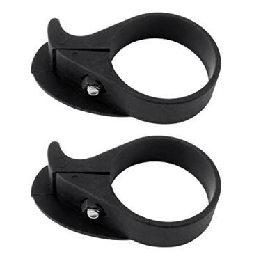Imagem de LoveinDIY Protetor de defletor de guia de engrenagem antiqueda de corrente única de 2 bicicletas, preto
