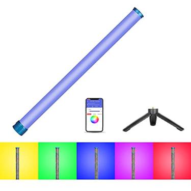 Imagem de Sokani X25 RGB Varinha de luz de vídeo LED com controle de APP, 2800K-10000K para pintura de fotografia de vídeo com escurecimento de cores Exibição OLED de bateria recarregável para YouTube Tiktok
