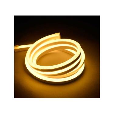 Imagem de Fita de Led Neon Flex Rolo 50 metros Branco Quente 110v