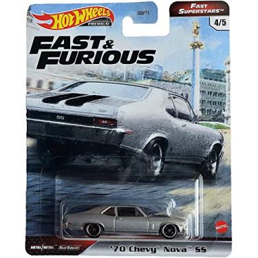Imagem de Hot Wheels '70 Chevy Nova SS, [Silver] Fast Superstars 4/5