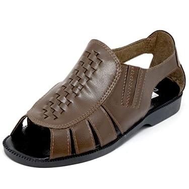 Imagem de Sandália Franciscana Rajoan Masculina 010 Confort Gel Café 44