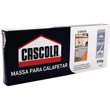 Imagem de Cascola Massa para Calafetar, Cinza, 1x350g