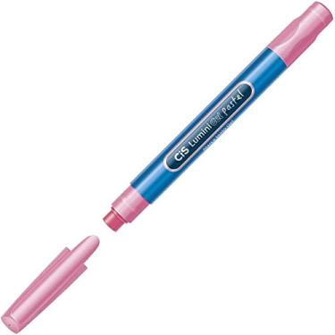 Imagem de Caneta Marca Texto Cis Pastel Lumini Gel Rosa