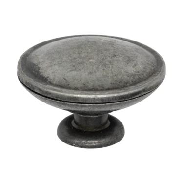 Imagem de Puxador De Gaveta Porta Móvel Antigo Vintage Ponto Oriente (Prata Envelhecido)