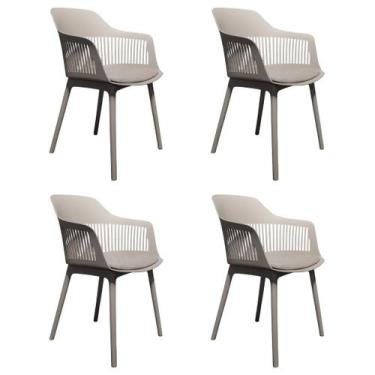 Imagem de Kit 4 Cadeiras De Jantar Design Marcela Fendi - Soffi