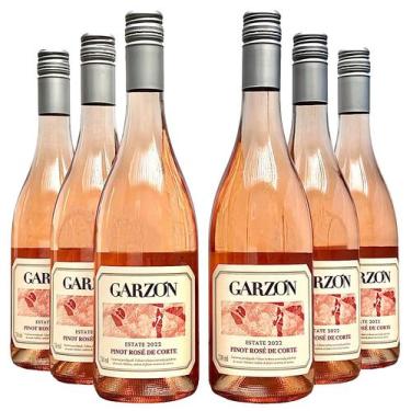 Imagem de Vinho Garzon Estate Pinot Rose  Kit Com 6 Garrafas  Oferta - Bodega Ga