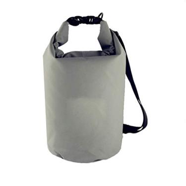 Imagem de Saco impermeável de PVC multifunções impermeável, com alça de ombro ajustável longa para canoagem Caiaque Pesca Rafting Natação Camping Snowboarding resistente ao desgaste