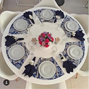 Imagem de Jogo Americano Saia Camponesa Marinho