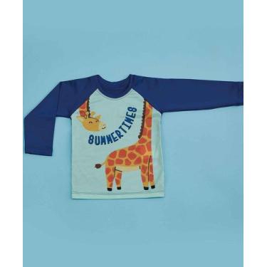 Imagem de Camiseta Bebê Itália Proteção Uv Jungle - Cia Do Broto