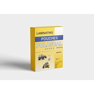Imagem de Plástico Para Plastificação, Prolam, Polaseal, CNPJ, 110x170 mm, 0,07, Pacote com 100