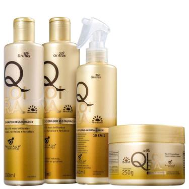 Imagem de Kit Griffus QLoira Leave-in (4 Produtos) BLZ