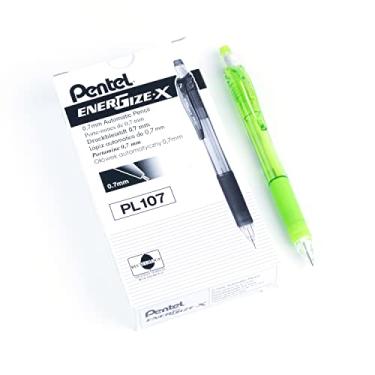 Imagem de Pentel Lapiseira EnerGize-X (0,7 mm), barril verde-claro, caixa com 12 (PL107K)