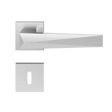 Imagem de Fechadura Zamac Ascot Roseta Quadrada 55mm Externa Pado