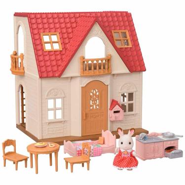 Imagem de Conjunto e Cenário - Sylvanian Families - Primeira Casa - Epoch Magia