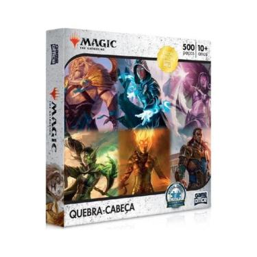 Imagem de Quebra Cabeça 500 Peças Magic The Gathering 2545 - Toyster