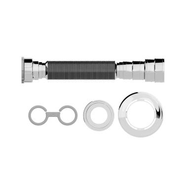 Imagem de Sifão Sanfonado Extensível Blukit 72Cm Cromado Universal