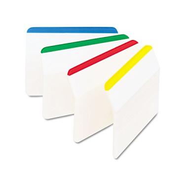 Imagem de Pastilhas de arquivo dur veis Post-It 5 x 3,8 cm, 24 unidades - cores prim rias sortidas