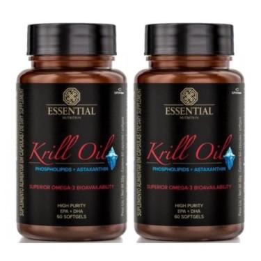 Imagem de Kit 2X Krill Oil 60 Cápsulas Essential Nutrition