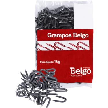 Imagem de Grampo P/Cerca Arame Farpado E Liso 1x9 Pacote 1kg - Belgo