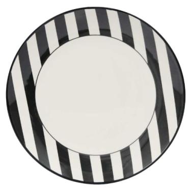 Imagem de Jogo de 6 Pratos Rasos 26 Cm Oxford Unni Stripes And Dots