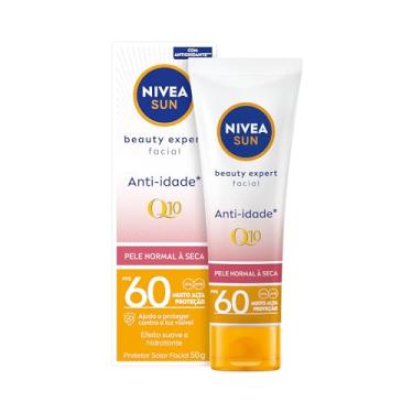 Imagem de NIVEA SUN Protetor Solar Facial Beauty Expert Pele Normal a Seca FPS 60 50g