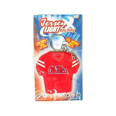 Imagem de Sportfx International Chaveiro NCAA Mississippi Old Miss Rebels Jersey Keylight, cor do time, tamanho único