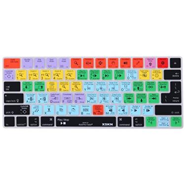 Imagem de XSKN Capa de silicone para teclado de atalho Avid Pro Tools para teclado Apple Magic Layout dos EUA e da UE (MLA22LL/A) (MLA22B/A)
