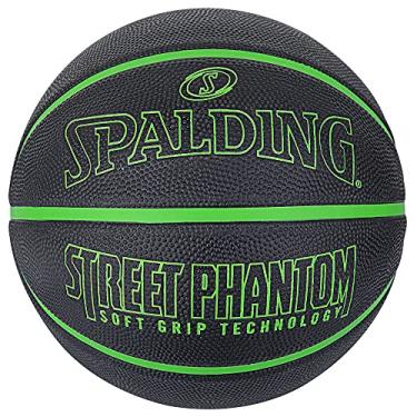 Imagem de Cesta de basquete Spalding Basketball Street Phantom Preto x Verde No. 7