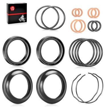 Imagem de Kit de vedação de óleo de pó de garfo para SUZUKI GSX-R600 GSX-R750 GSF1200 Bandit 1200 DL650 V-Strom 650 RF900R para HONDA CB1000A/AC