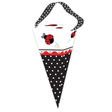 Imagem de Creative Converting Ladybug Fancy 6 caixas de lembrancinhas de festa com alças