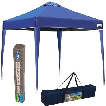 Imagem de Gazebo X-Flex Oxford Azul 3x3m com Silvercoating 03531 - Mor