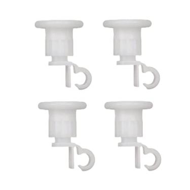 Imagem de WD12X10327 Rack Roller and stud assembly Kit Replace for WD12X383 AP4980629 PS3486910 1811003 Compatible with GE Hotpoint Dishwasher (4 Pack)