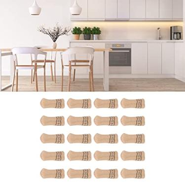 Imagem de protetores de chão de pernas de cadeira para evitar arranhões,20 peças meias de pernas de móveis meias de móveis de malha, almofadas de móveis ajustadas para mover-se facilmente e reduzir o ruído