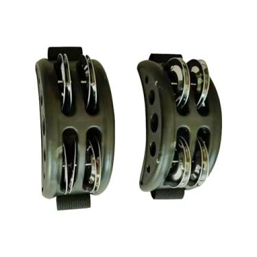 Imagem de UGPLM 2 pçs pé pandeiro percussão pé chocalho pé shaker tambor para crianças adultos guitarra