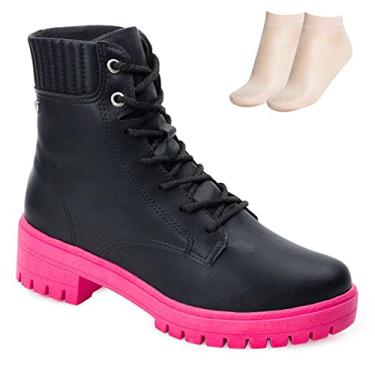 Imagem de Bota Coturno Mississipi Tratorado e Meia Ms22-q6601