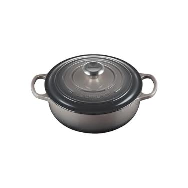 Imagem de Le Creuset Forno Sauteuse de ferro fundido esmaltado, 3,5 L, Oyster