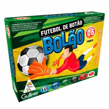 Imagem de Jogo de Futebol de Botão - Bolão - 6 Times - Gulliver