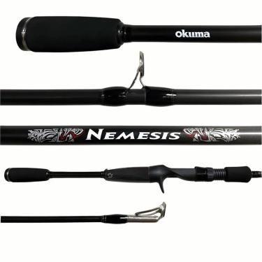 Imagem de Vara Pesca Carretilha Okuma Nemesis Carbono 6`0" 1,83m 4-8 Lbs Inteiriça