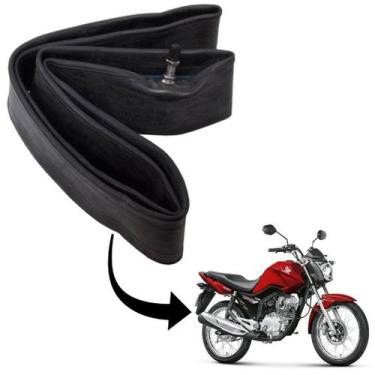 Imagem de Camara Ar Moto Aro 18 Cg 125 150 160 Ybr Yes- 90/90-18 e 275-18 Mg18 -