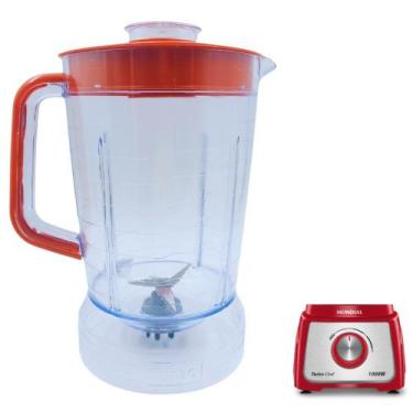 Imagem de Copo de Liquidificador Mondial Turbo Chef 1000w Resistente - Micromax