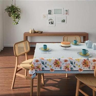 Imagem de Toalha de Mesa POP Estampada 6 Lugares 140x210cm  - Lepper, Manjar